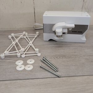 Black & Decker Spacemaker Under Cabinet Electric Can Opener White C085 Hardware